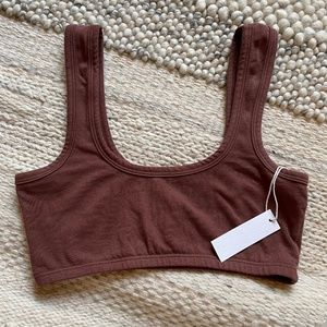 Shop Arq Wide Strap Bra Spice